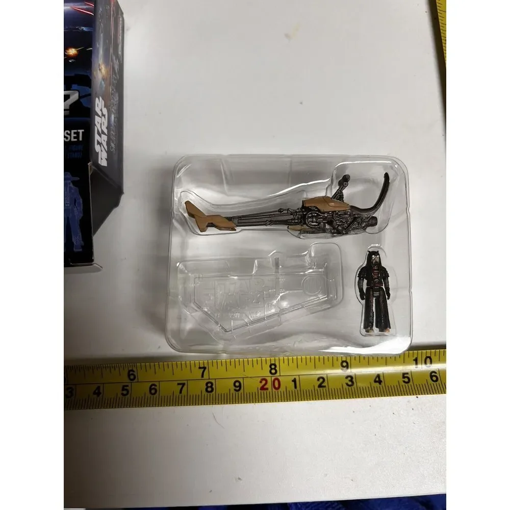 Star Wars Micro‎ Galaxy Squadron Series 3 NIKTO SPEEDER with TUSKEN RAIDER 0122